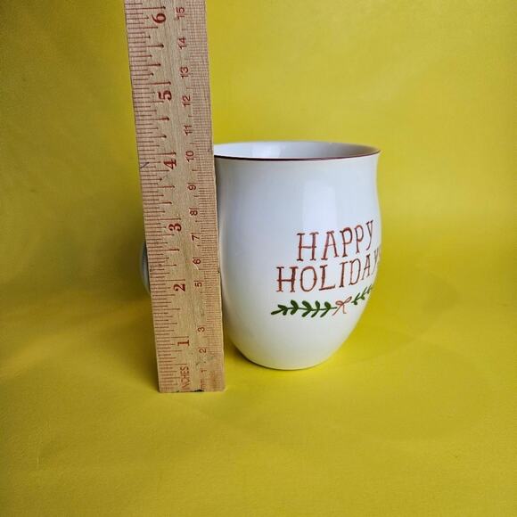 Little E Studio Cardinal Mug Cup Happy Holidays Christmas Winter Emily - Picture 5 of 6